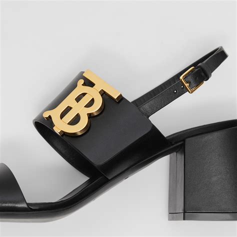 burberry men sandals|burberry block heel sandals.